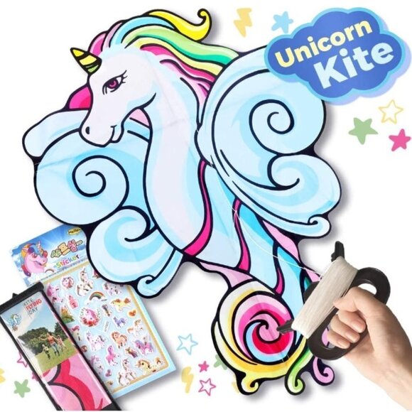 Pair of Unicorn Kite for Kids and Adults, Easy to Fly - Picture 3 of 7
